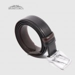 Ремень TERGAN 3860  SIYAH RUST / KAHVE RUST двухсторонний Черный Коричневый