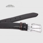 Ремень TERGAN 3860  SIYAH RUST / KAHVE RUST двухсторонний Черный Коричневый