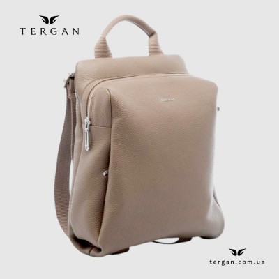 Женский кожаный рюкзак TERGAN 79384 KUM FLOATER