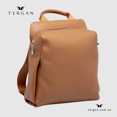 Женский кожаный рюкзак TERGAN 79384 TABA FLOATER