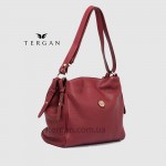 Сумка Женская Кожаная TERGAN 79450  BORDO FLOATER Красный