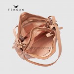 Сумка Женская Кожаная TERGAN 79450  NUDE FLOATER Пудра