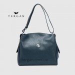 Сумка Женская Кожаная TERGAN 79450  LACIVERT FLOATER Синий