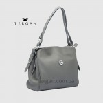 Сумка Женская Кожаная TERGAN 79450  GRI FLOATER Чр
