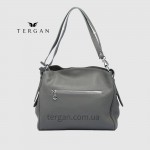 Сумка Женская Кожаная TERGAN 79450  GRI FLOATER Чр