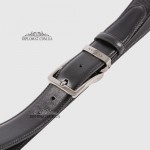 Ремень Для Брюк TERGAN 0302 Кожаный  SIYAH FIESTA Черный