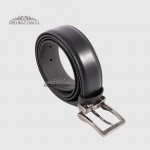 Ремень Для Брюк TERGAN 0302 Кожаный  SIYAH FIESTA Черный