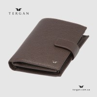 Портмоне для документов водителя TERGAN 1577 Кожаное с монетницей KAHVE LATIGO