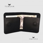 Зажим для денег TERGAN 1639 На магните с 6 отделениями для карточек SİYAH FLOATER/SİYAH ANALİN Черный