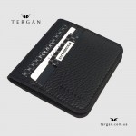 Зажим для денег TERGAN 1639 На магните с 6 отделениями для карточек SİYAH FLOATER/SİYAH ANALİN Черный