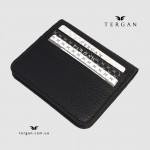 Зажим для денег TERGAN 1639 На магните с 6 отделениями для карточек SİYAH FLOATER/SİYAH ANALİN Черный