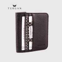 Зажим для денег TERGAN 1639 На магните с 6 отделениями для карточекSIYAH FLOATER Черный