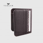 Зажим для денег TERGAN 1639 На магните с 6 отделениями для карточек SIYAH FLOATER Черный Черный