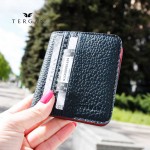 Зажим для денег TERGAN 1639 На магните с 6 отделениями для карточек LACIVERT FLOATER/KIRMIZI FLOATER 
