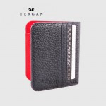 Зажим для денег TERGAN 1639 На магните с 6 отделениями для карточек LACIVERT FLOATER/KIRMIZI FLOATER 