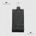 Кожаная ключница TERGAN 095 SIYAH FLOATER для автомобильных ключей, черная 